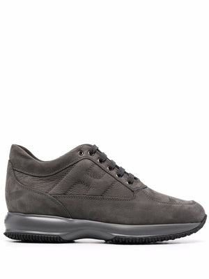 HOGAN Urban Elite Grey Leather Sneakers