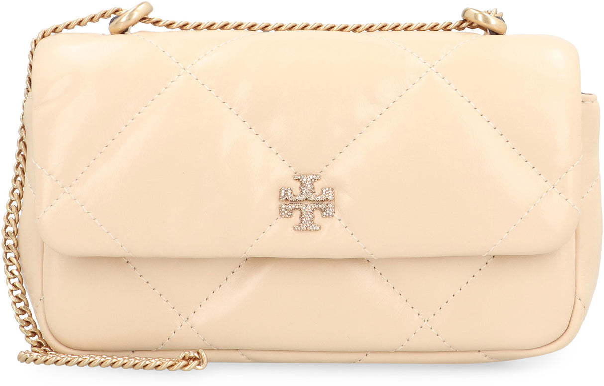 TORY BURCH Chic Mini Leather Crossbody Handbag