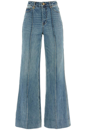 ZIMMERMANN Wide Leg High Waist Jeans - Size 26