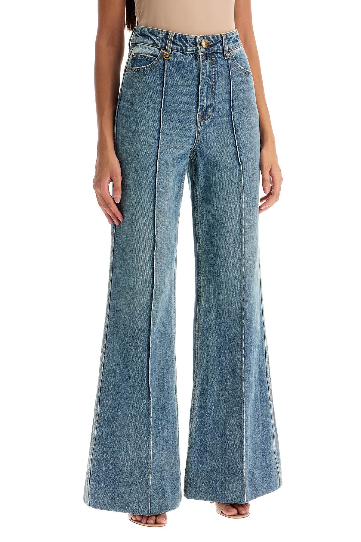 ZIMMERMANN Wide Leg High Waist Jeans - Size 26