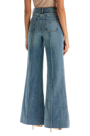 ZIMMERMANN Wide Leg High Waist Jeans - Size 26