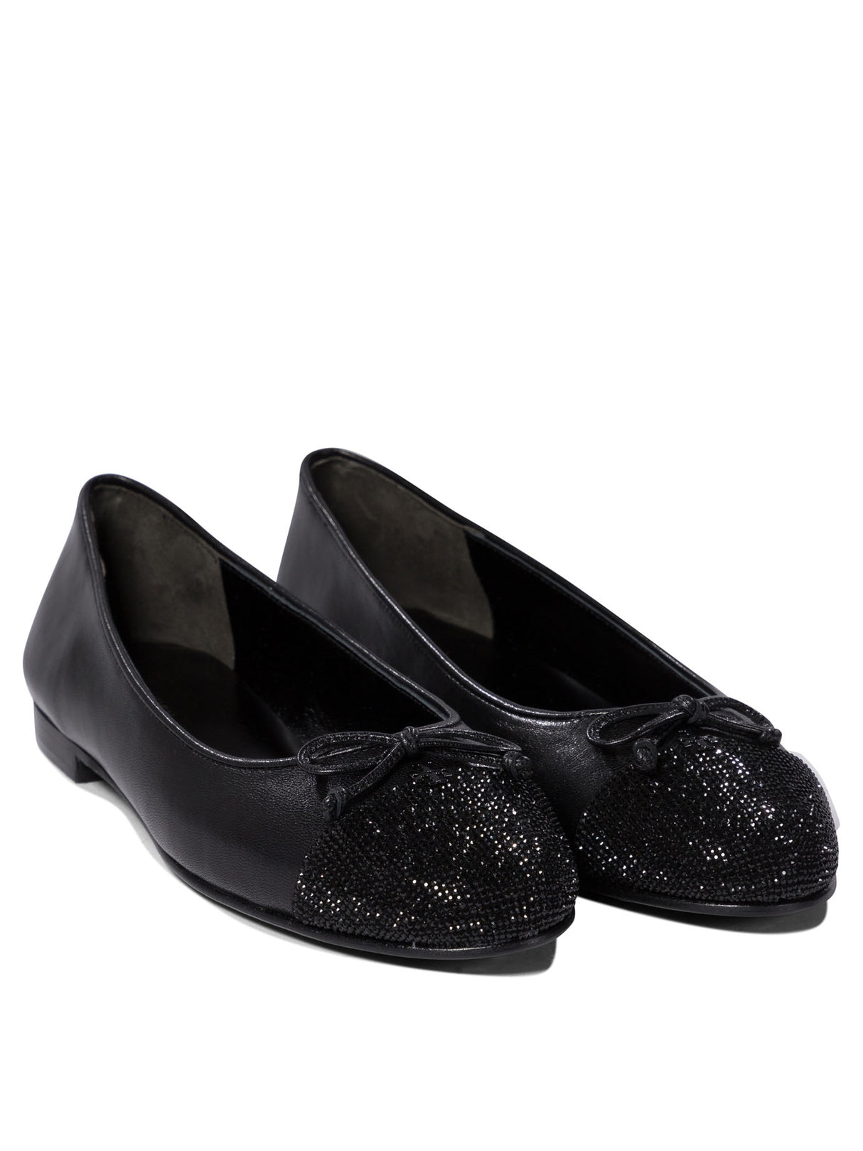 TORY BURCH Elegant Leather Ballerina Flats