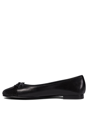 TORY BURCH Elegant Leather Ballerina Flats