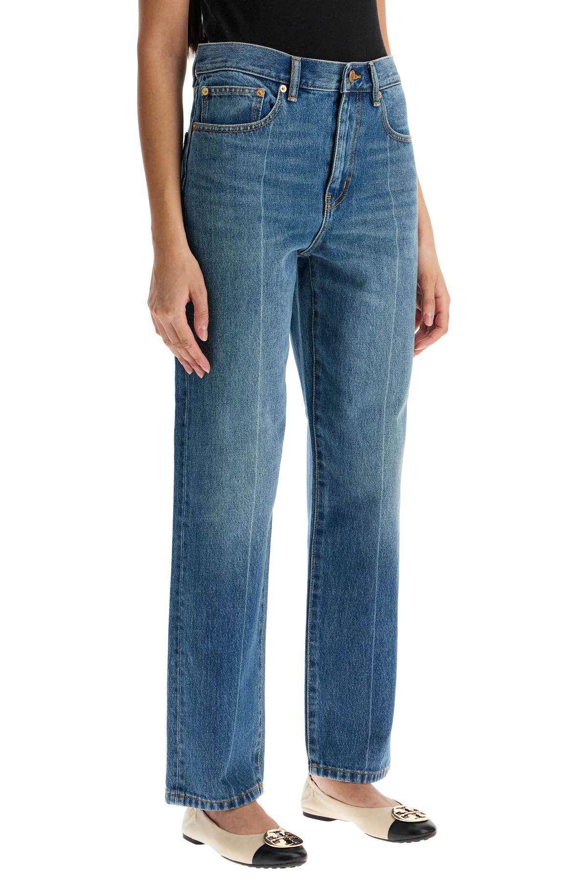 TORY BURCH Regular Fit Denim Jeans for Women