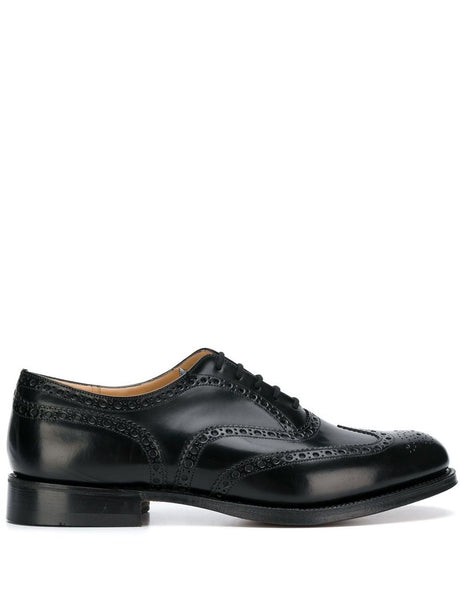 CHURCH`S Elegant Leather Brogues for Women - Size 9