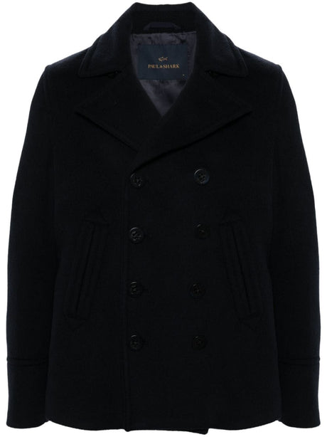 PAUL & SHARK Women's Unstructured Wool Peacoat