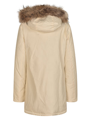 Woolrich Elegant Beige Coat for Women