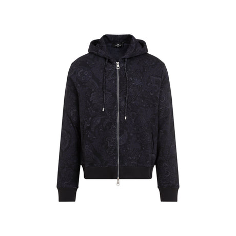 ETRO Zipped Hoodie for Ultimate Comfort - FW24 Collection