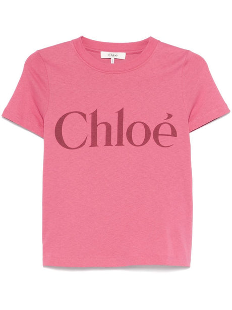 CHLOÉ Classic Cotton T-Shirt for Men - SS25 Collection