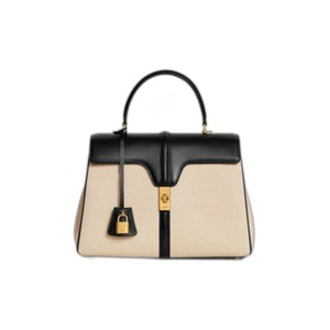 Stylish Black Top-Handle Handbag for Women