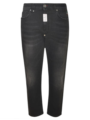 Philipp Plein Classic Black Trousers for the Modern Man