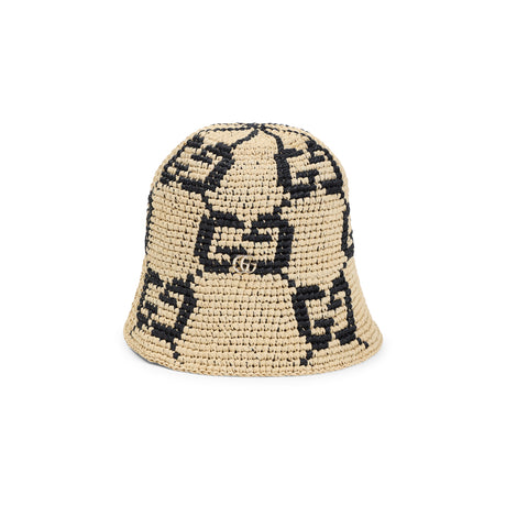 GUCCI Raffia GG Hat for Men