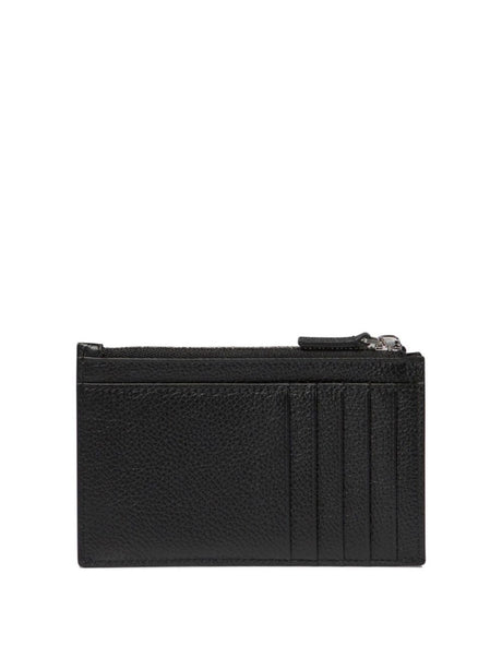 BALENCIAGA Leather Mini Wallet with Coin Compartment - 13.4 x 6.8 x 1.7 cm