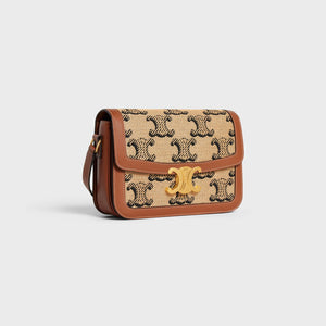 Beige Triomphe Crossbody Bag - SS22