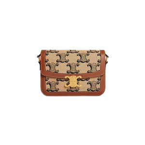 Beige Triomphe Crossbody Bag - SS22