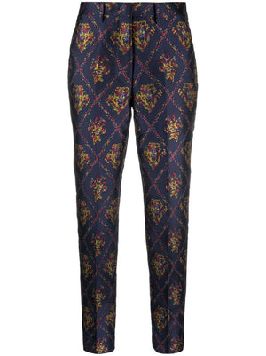 Colorful Geometric Print Pants for Women - FW23 Collection