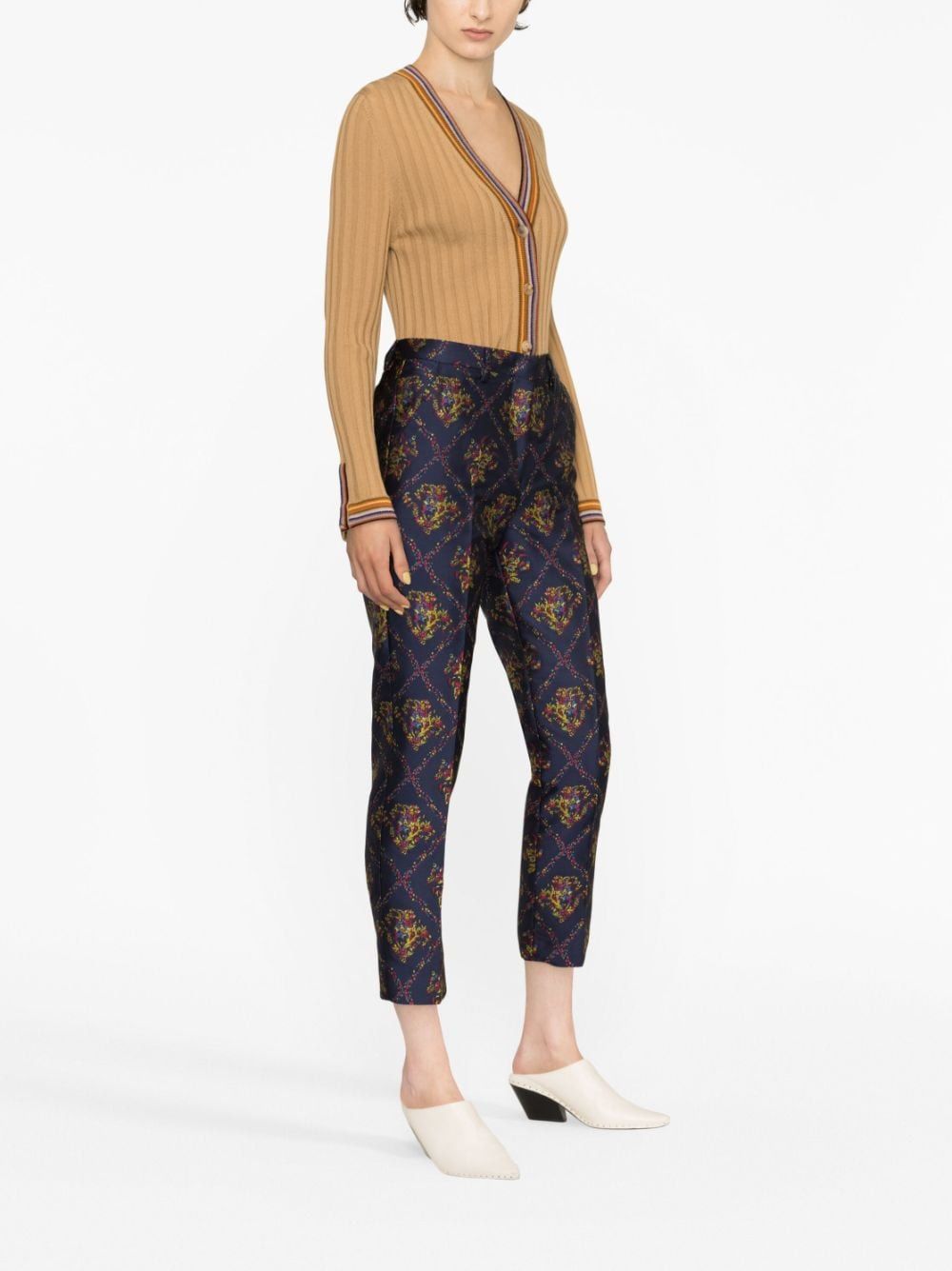 Colorful Geometric Print Pants for Women - FW23 Collection