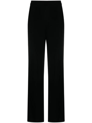 女性黑色絲絨褲- FW23全新系列