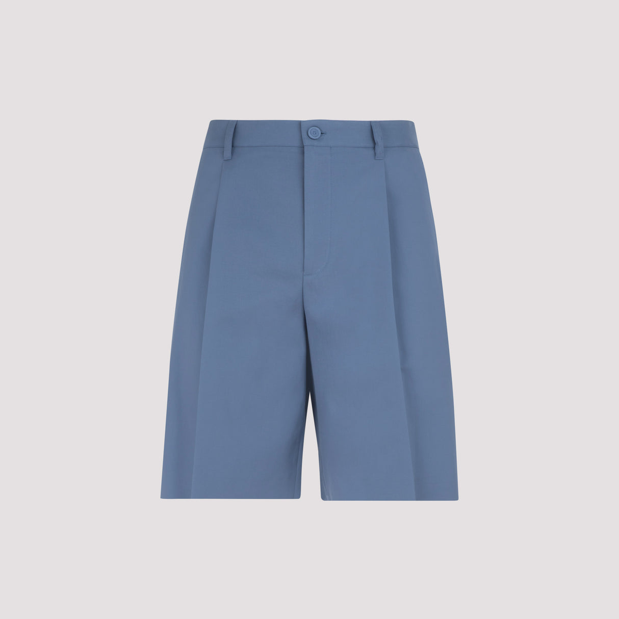 DIOR HOMME Classic Blue Chino Shorts for Men - FW21 Collection