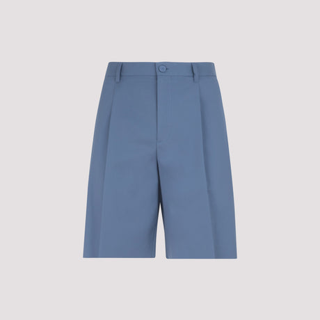 DIOR HOMME Classic Blue Chino Shorts for Men - FW21 Collection