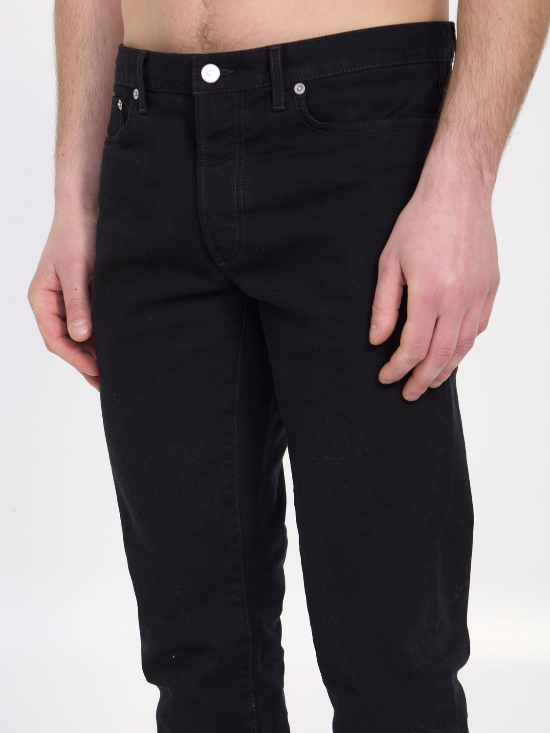 Quần Jean Slim Màu Đen Dior Homme - Bộ Sưu Tập SS24