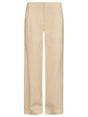 ALESSANDRO VIGILANTE Elegant Women's Trousers - Light and Natural Fit