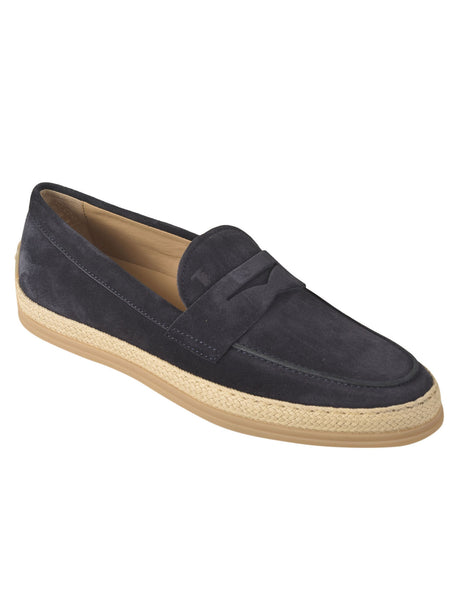 Tod's Classic Leather Flat Shoes for Men