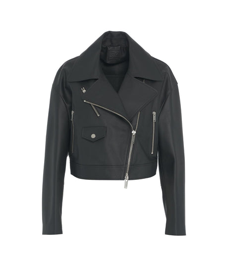 1972 DESA Chic Cropped Leather Jacket