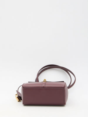 CELINE Mini Handbag with Gold-Tone Detailing