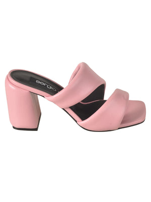 Sergio Rossi Elegant Pink Sandals for Women