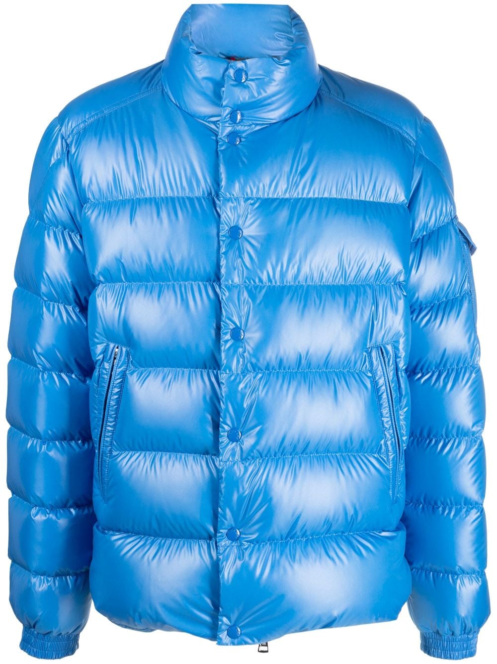 Men's Cobalt Blue Padded Down Jacket