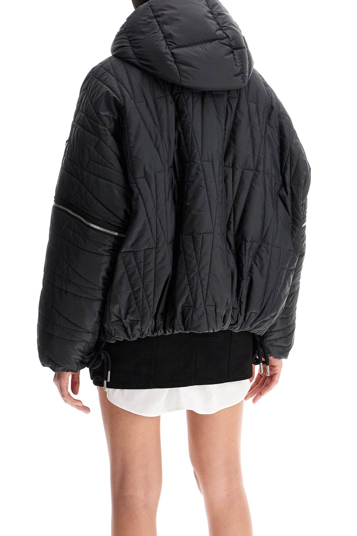 MONCLER GENIUS Padded Down Jacket with Hood for Women