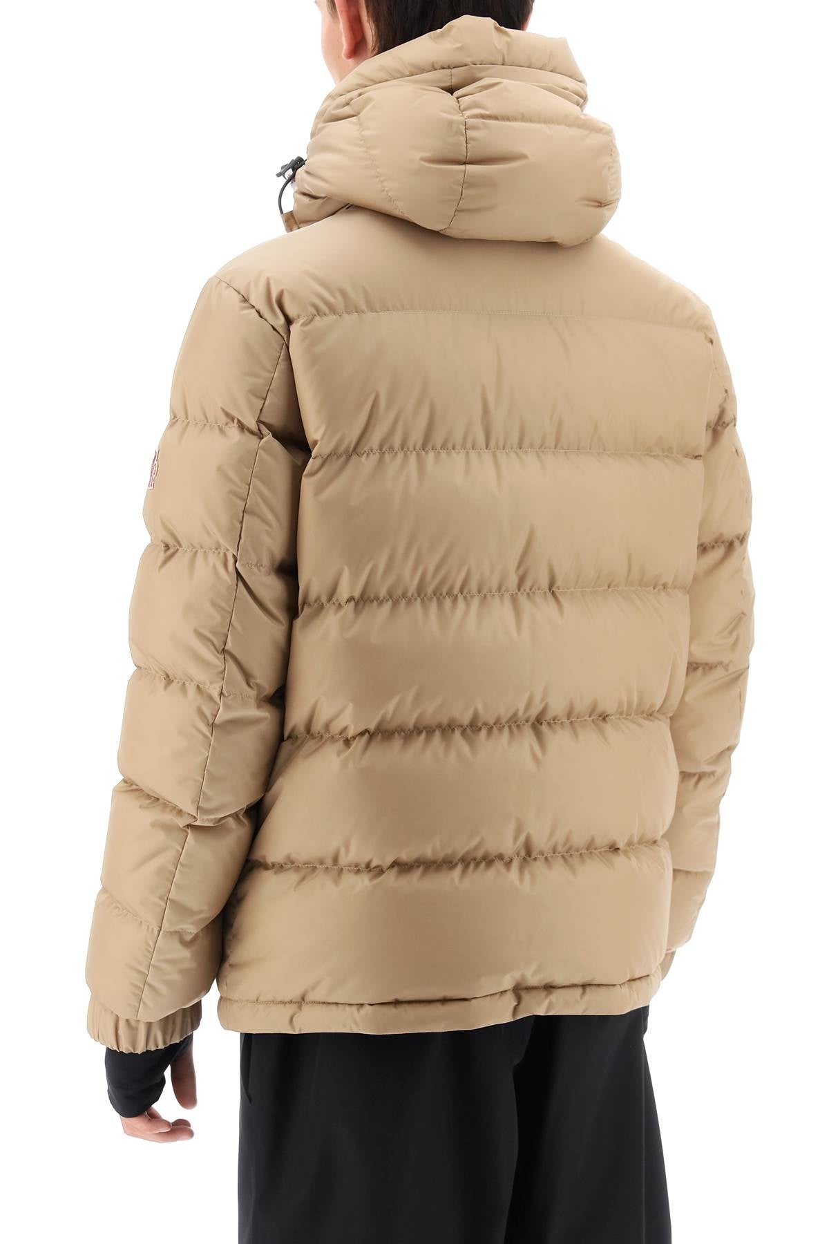 Men's Beige Short Down Jacket - Fall/Winter 2024 Collection