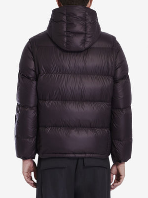 MONCLER Versatile 2-in-1 Down Jacket with Detachable Hood and Sleeves