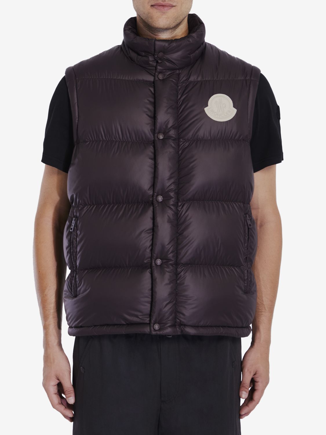 MONCLER Versatile 2-in-1 Down Jacket with Detachable Hood and Sleeves