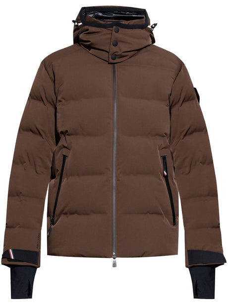 MONCLER Men's Mini Short Down Jacket with Detachable Hood