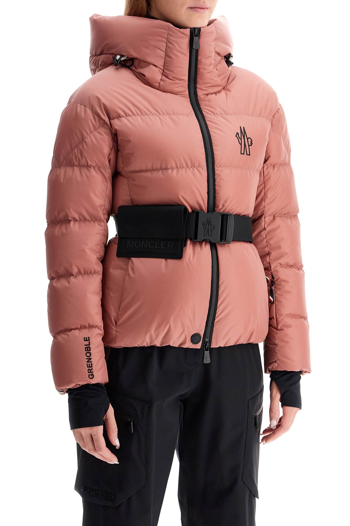 MONCLER GRENOBLE Women’s Mini Hooded Puffer Jacket