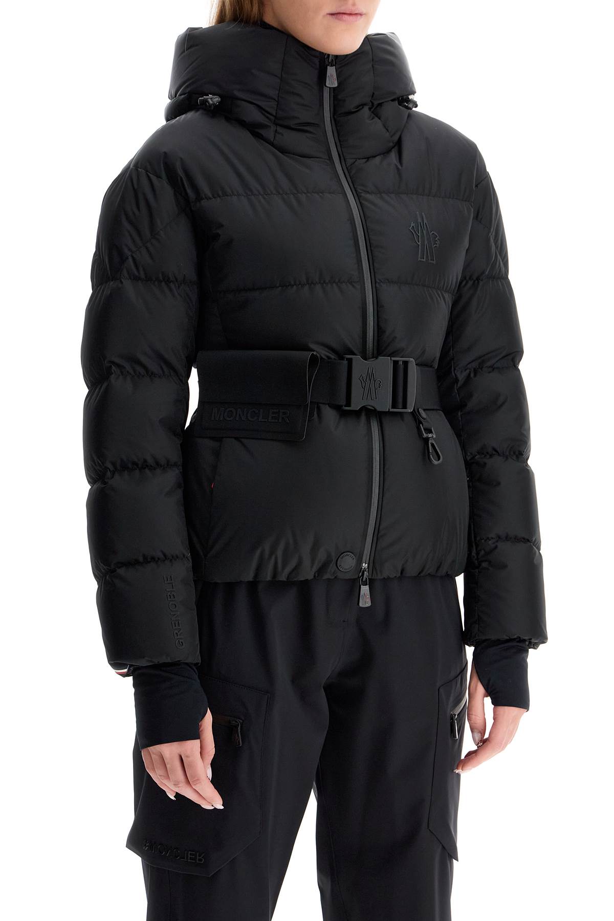 MONCLER GRENOBLE Women’s Mini Hooded Puffer Jacket