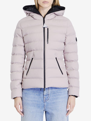 MONCLER Chic Pink Lightweight Mini Down Jacket