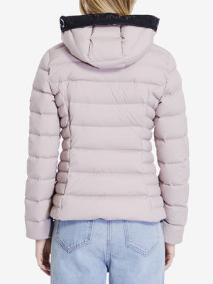 MONCLER Chic Pink Lightweight Mini Down Jacket