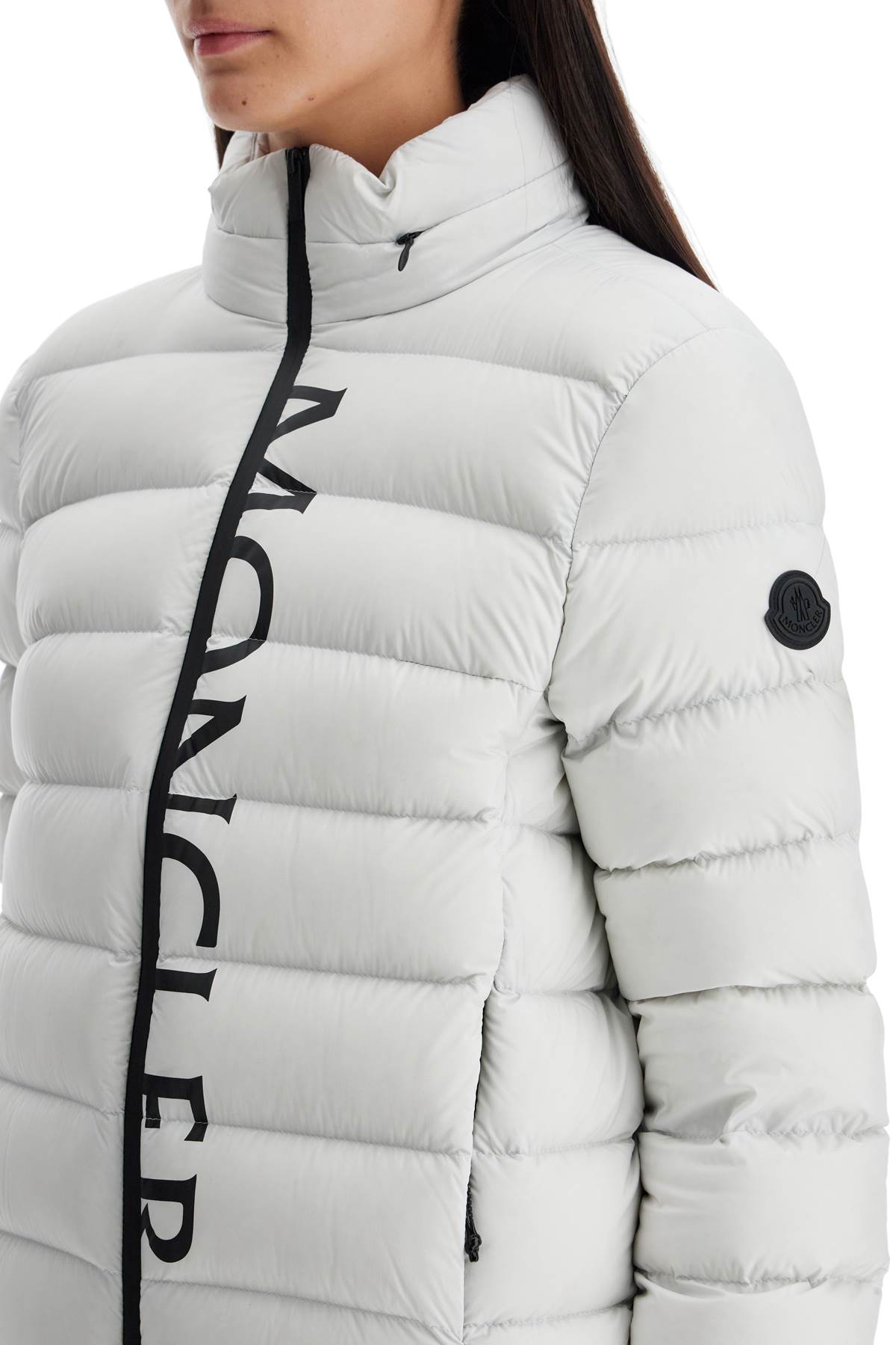 MONCLER Women's Mini Quilted Down Jacket with Detachable Hood