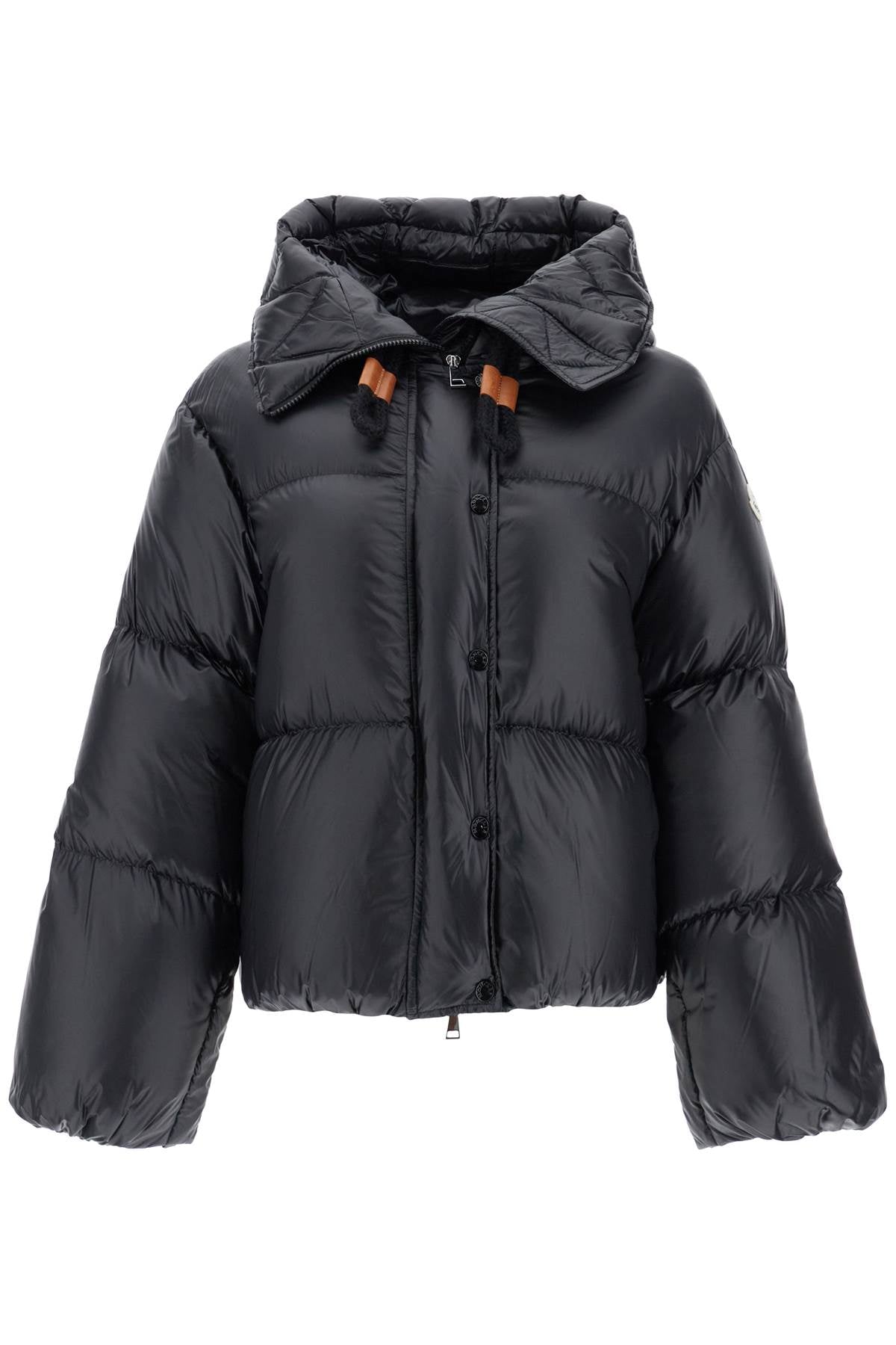 Áo Khoác Puffer Mini Cổ Cao