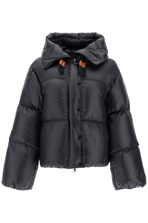 MONCLER Mini Boxy Puffer Jacket with High Collar