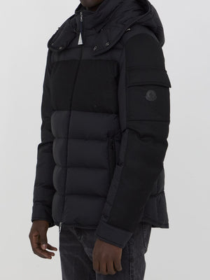 MONCLER Men's Short Down Jacket with Detachable Hood