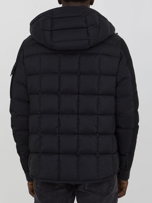 MONCLER Men's Short Down Jacket with Detachable Hood