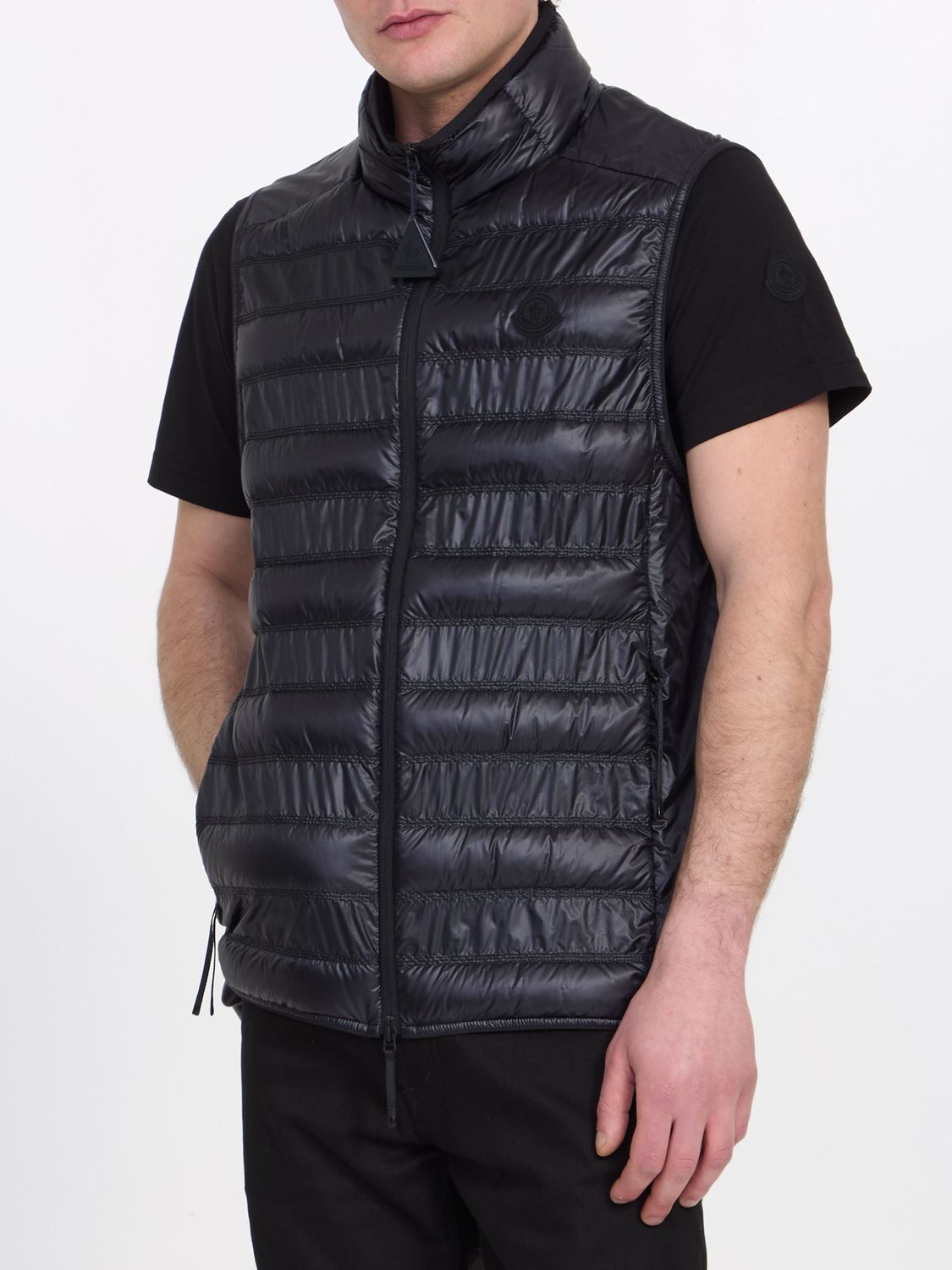 Áo Vest Lông Ngỗng Xám Nam Mùa SS24