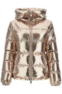 MONCLER Mini Metallic Down Jacket with Detachable Hood