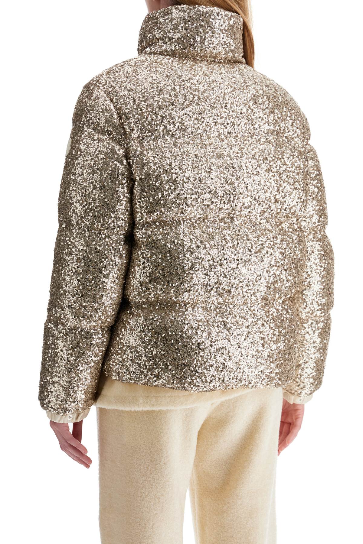 MONCLER Mini Sequin-Embellished Down Jacket for Women