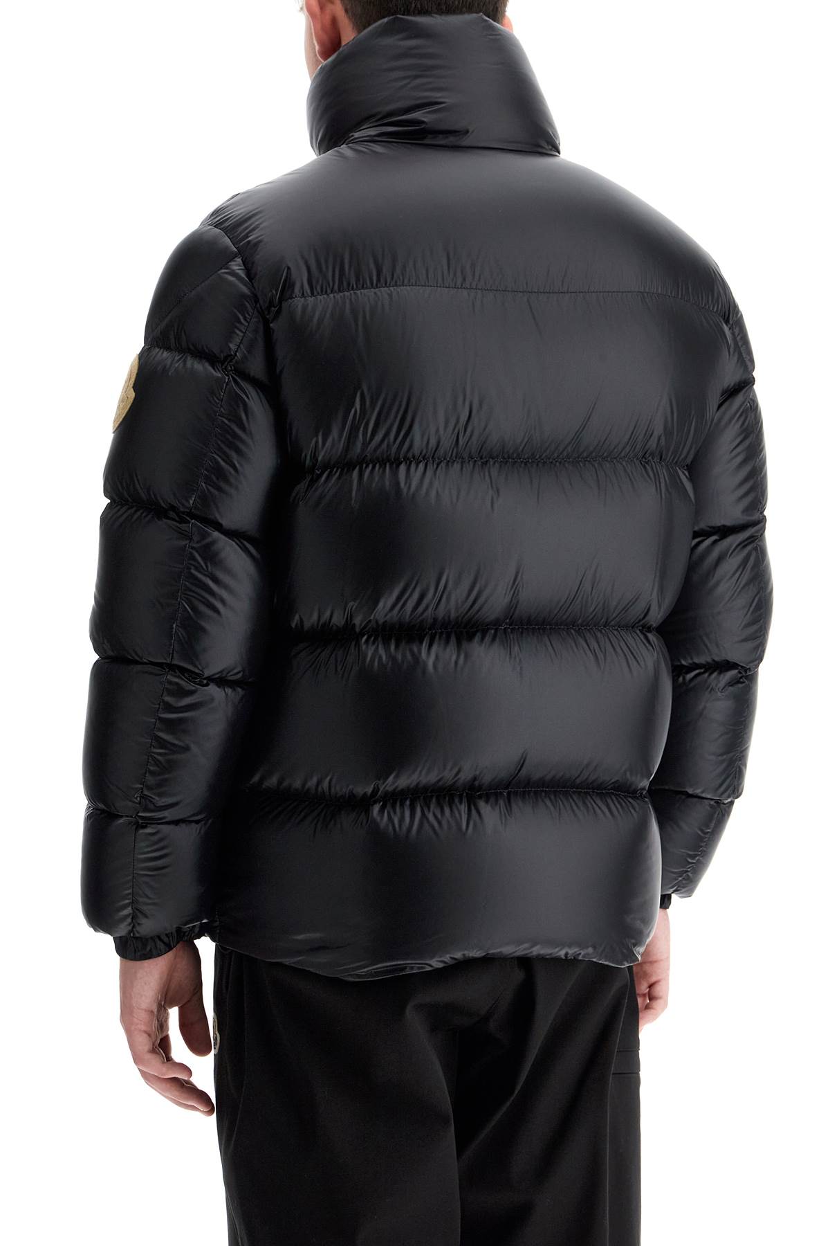 MONCLER Men's High-Neck Short Down Jacket