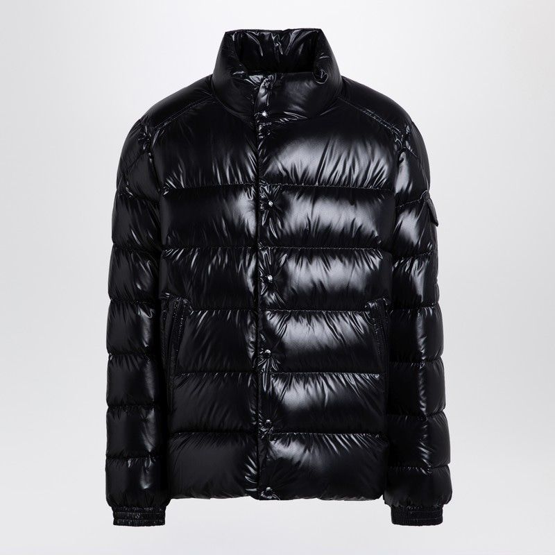 MONCLER Men's Glossy Mini Nylon Short Down Jacket